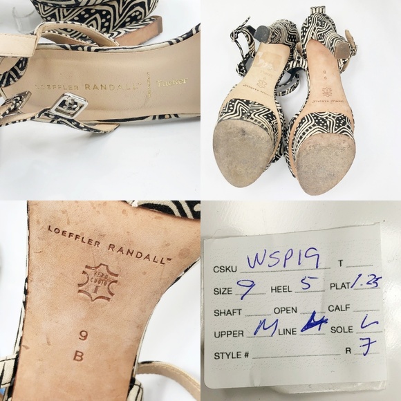 Loeffler Randall Dahlia Platform Peep Toe Sandal 9 - Picture 8 of 8